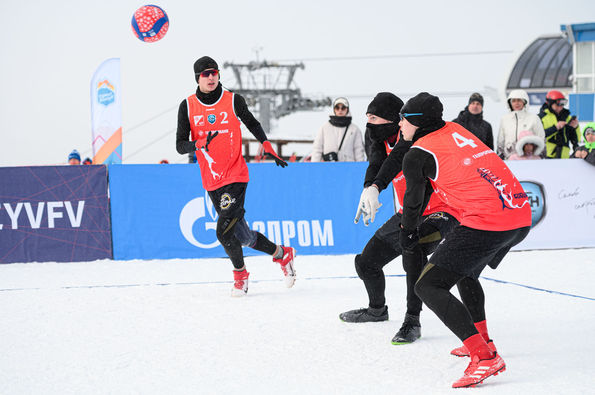 Этап Кубка России по волейболу на снегу