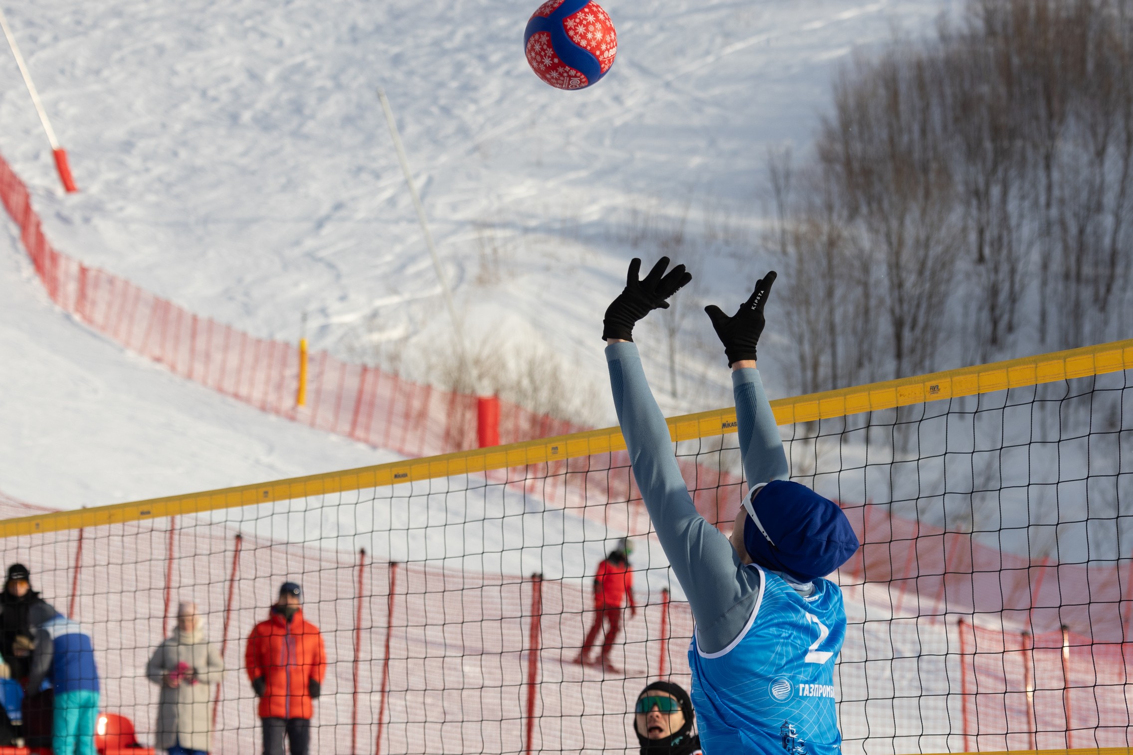 Этап Кубка России по волейболу на снегу
