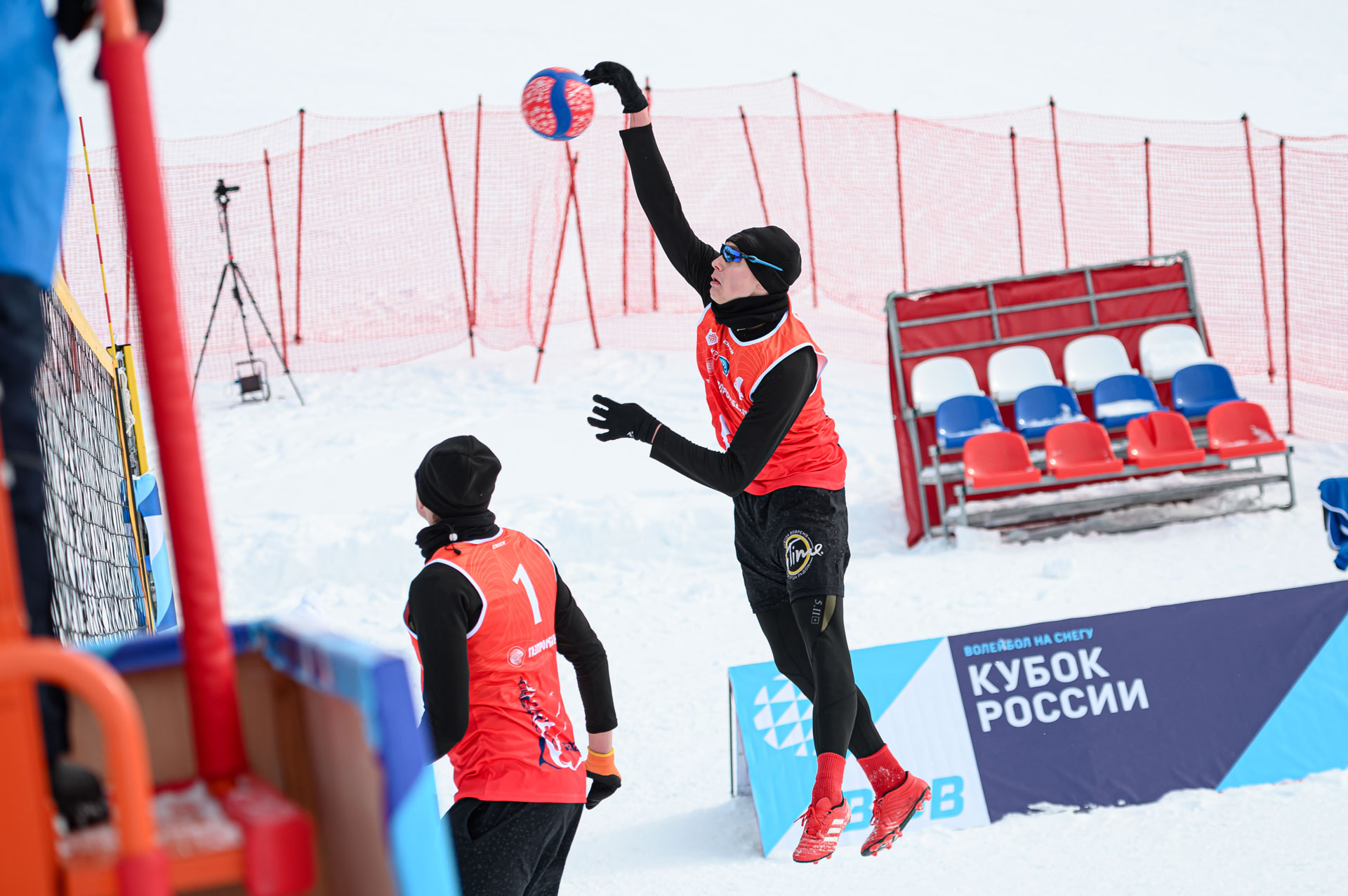 Этап Кубка России по волейболу на снегу