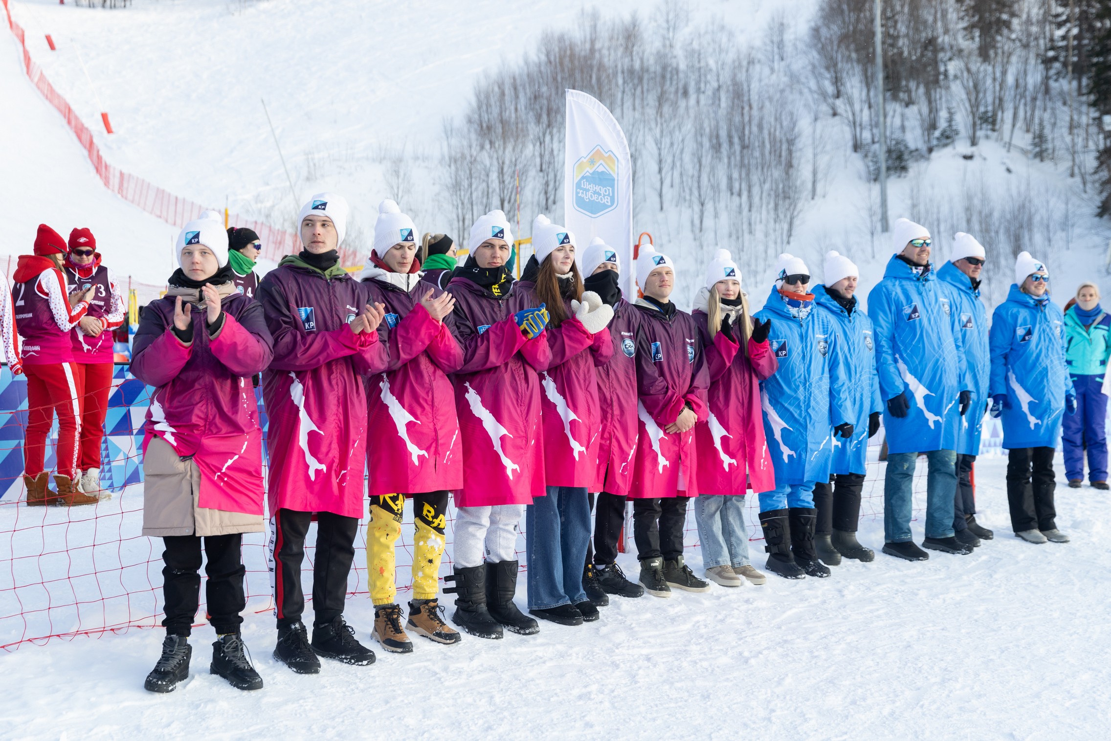 Этап Кубка России по волейболу на снегу
