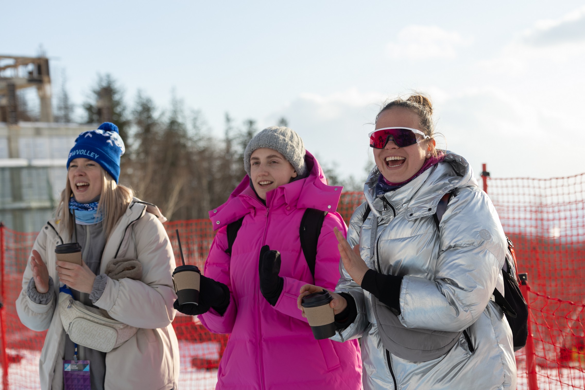 Этап Кубка России по волейболу на снегу
