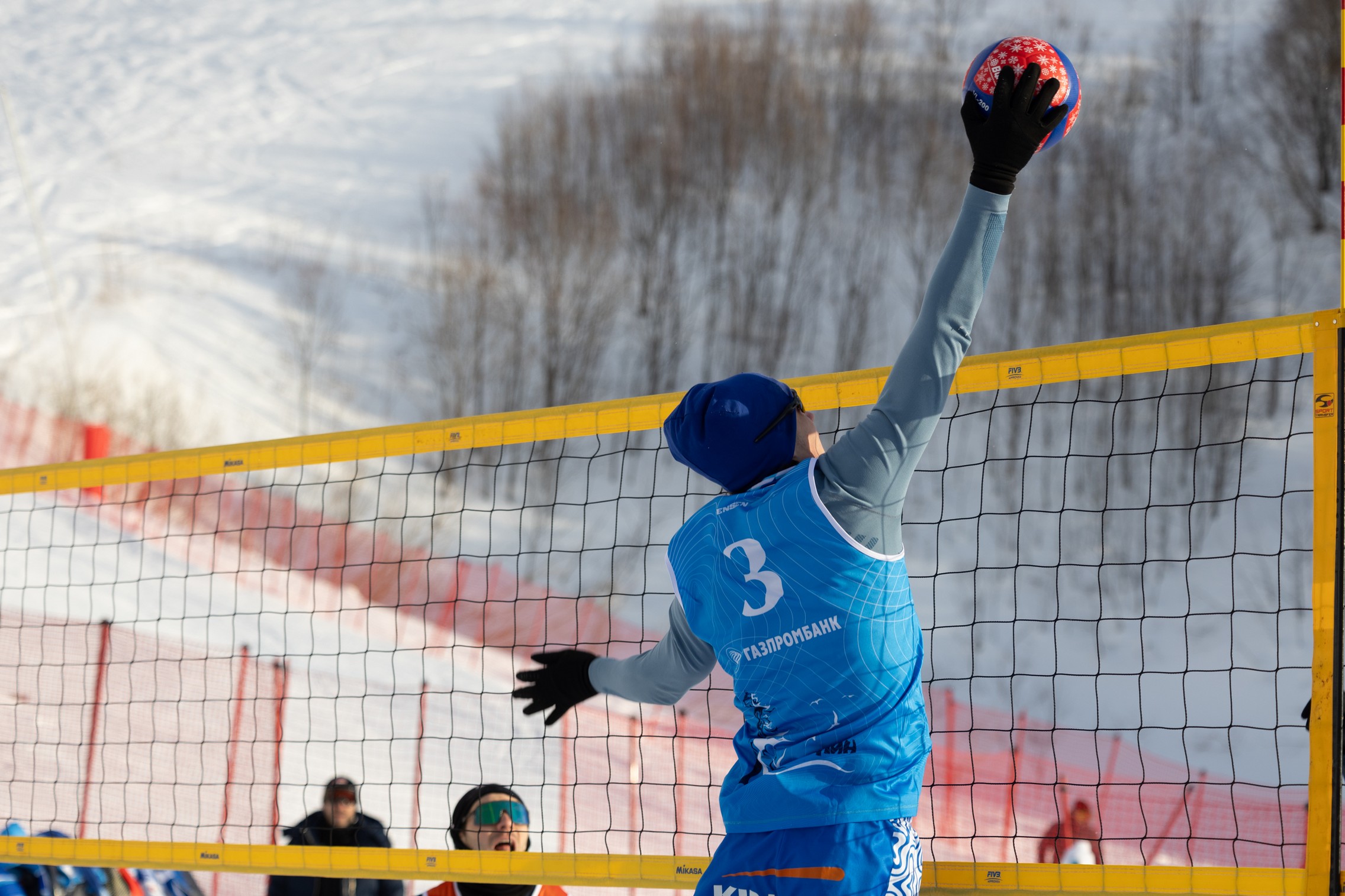 Этап Кубка России по волейболу на снегу
