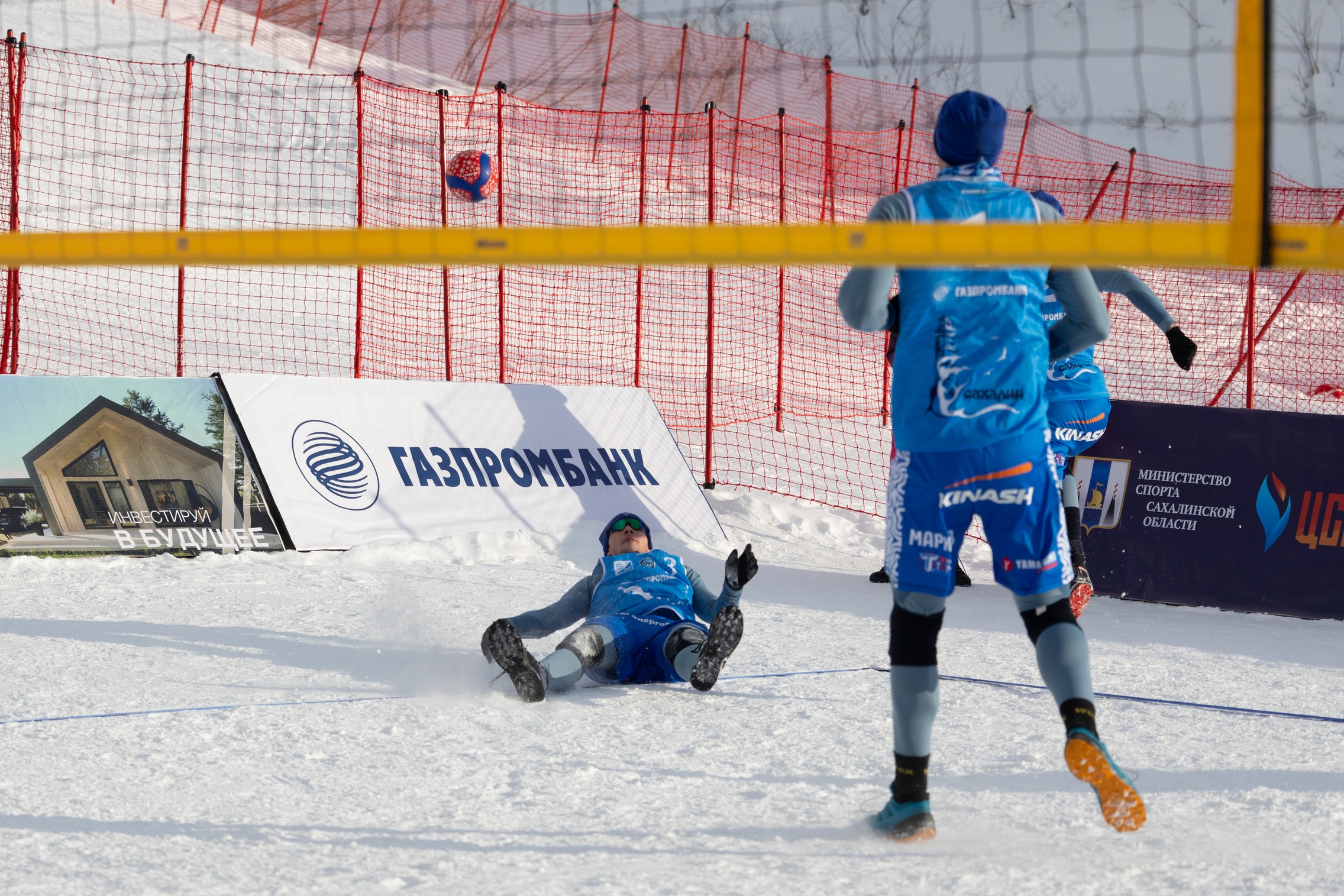 Этап Кубка России по волейболу на снегу