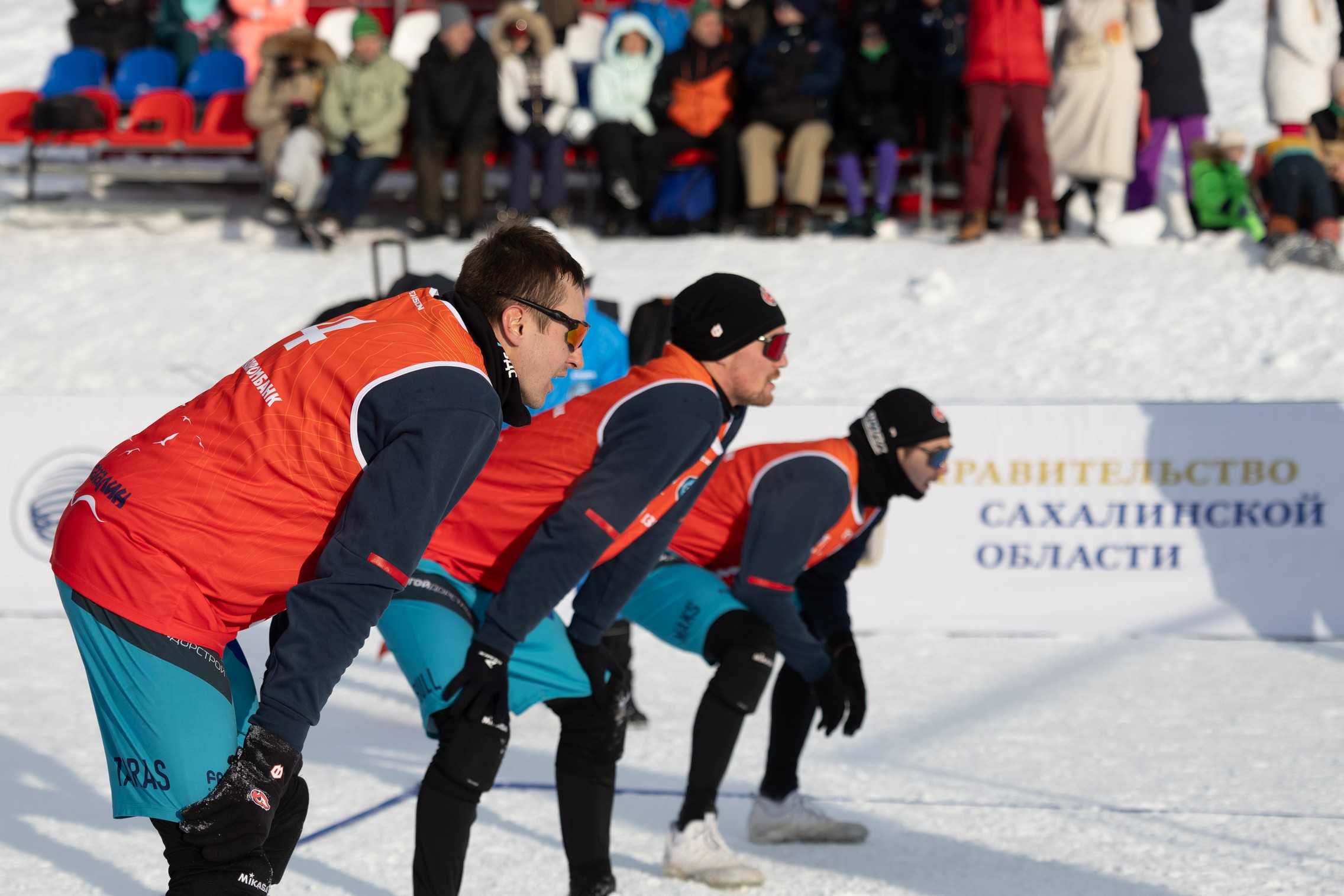 Этап Кубка России по волейболу на снегу