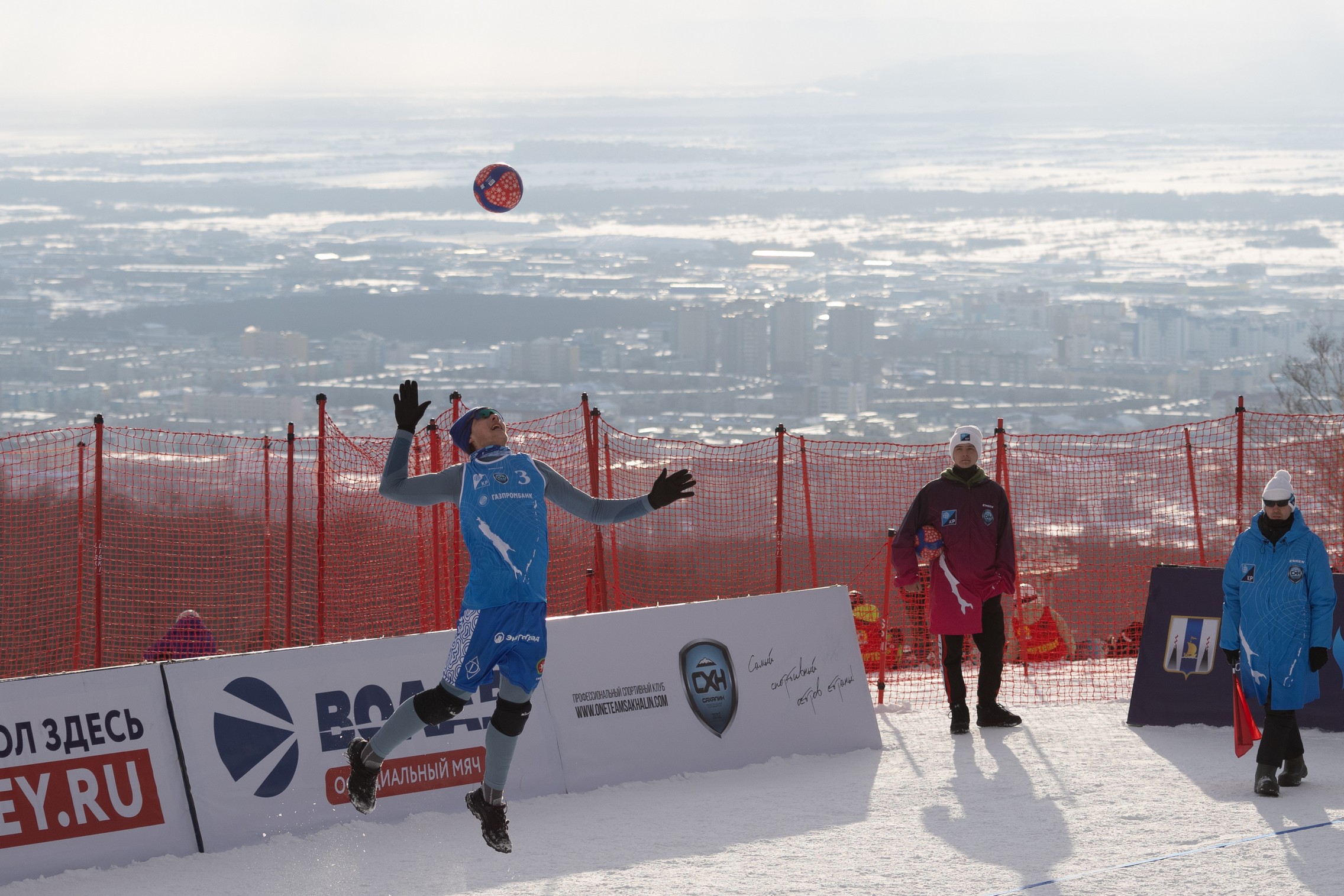 Этап Кубка России по волейболу на снегу