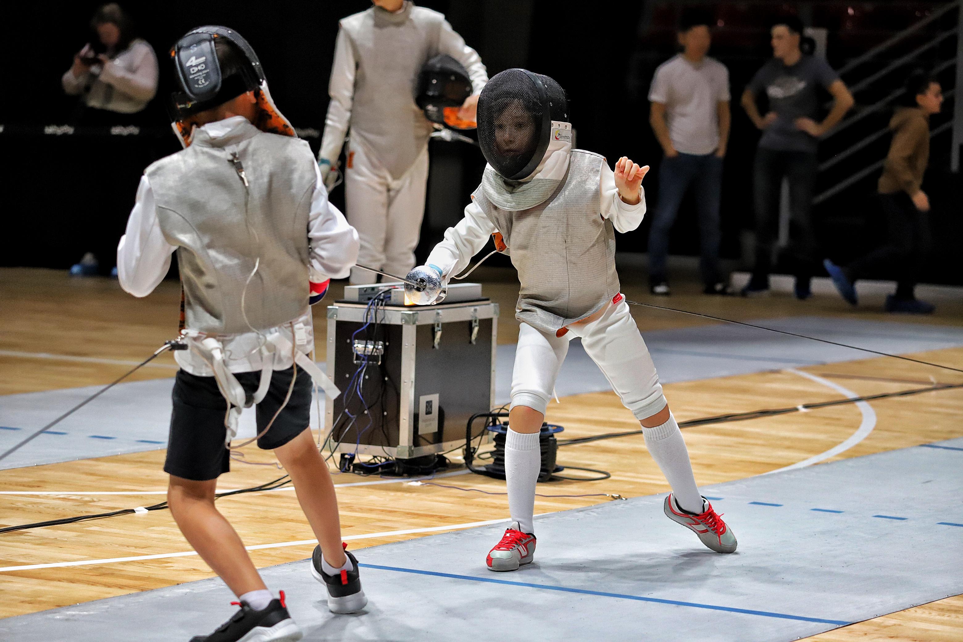 Открытые региональные соревнования по фехтованию на рапирах