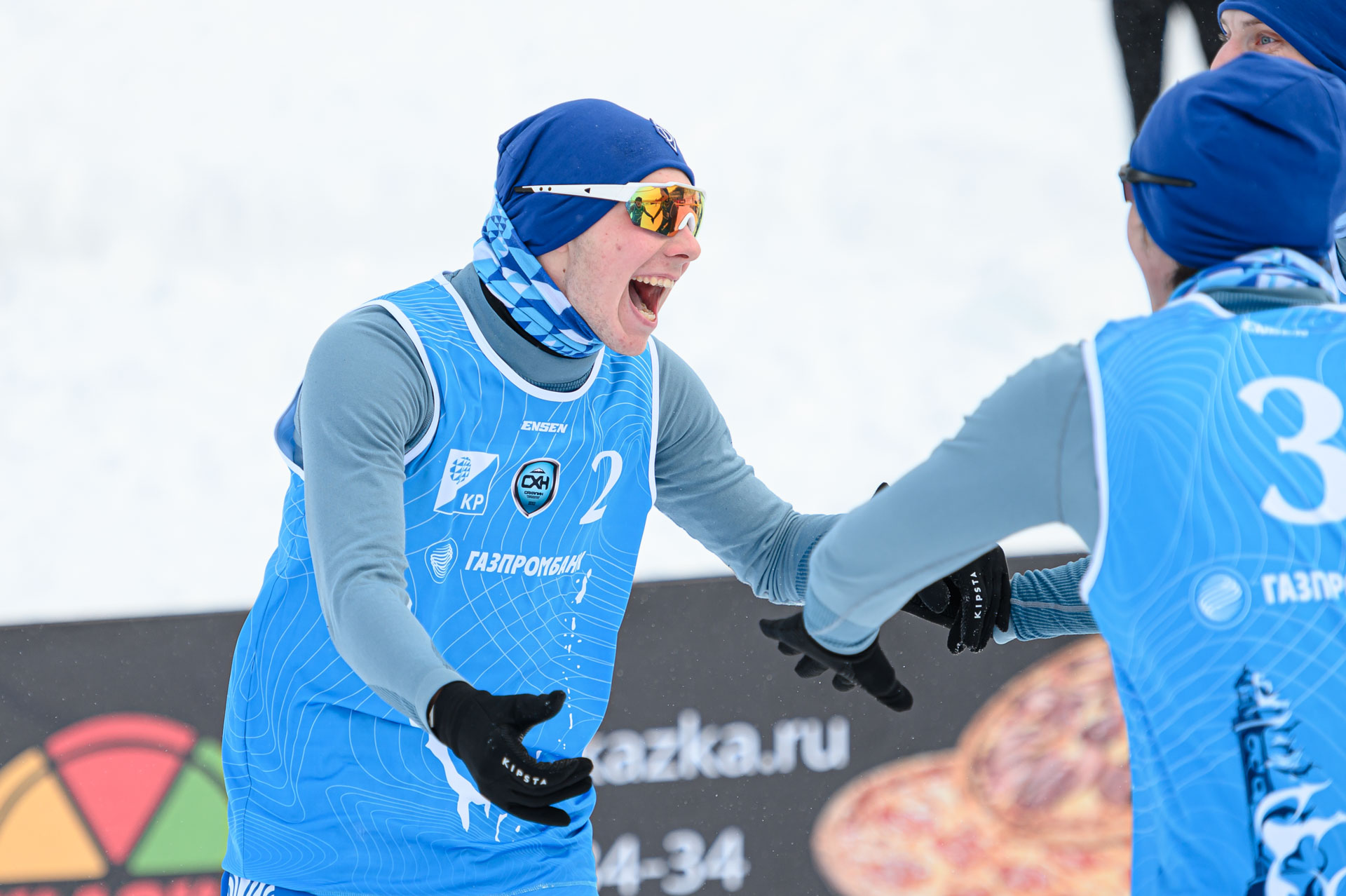 Этап Кубка России по волейболу на снегу