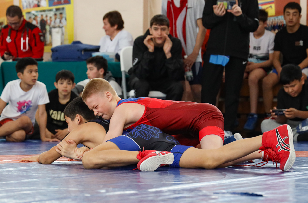 Первенство области по вольной борьбе среди юношей и девушек 2009-2010 г.р.