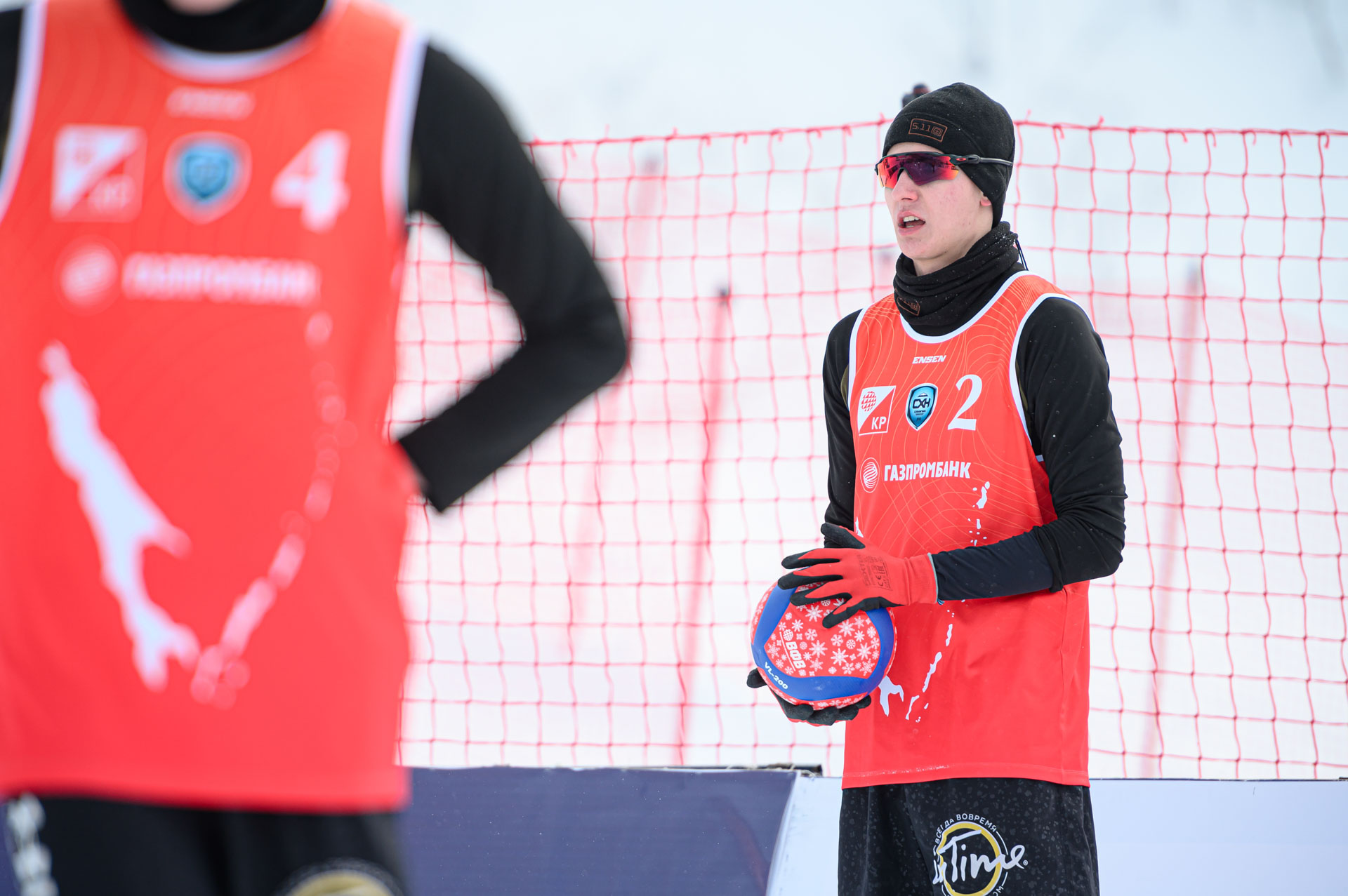 Этап Кубка России по волейболу на снегу