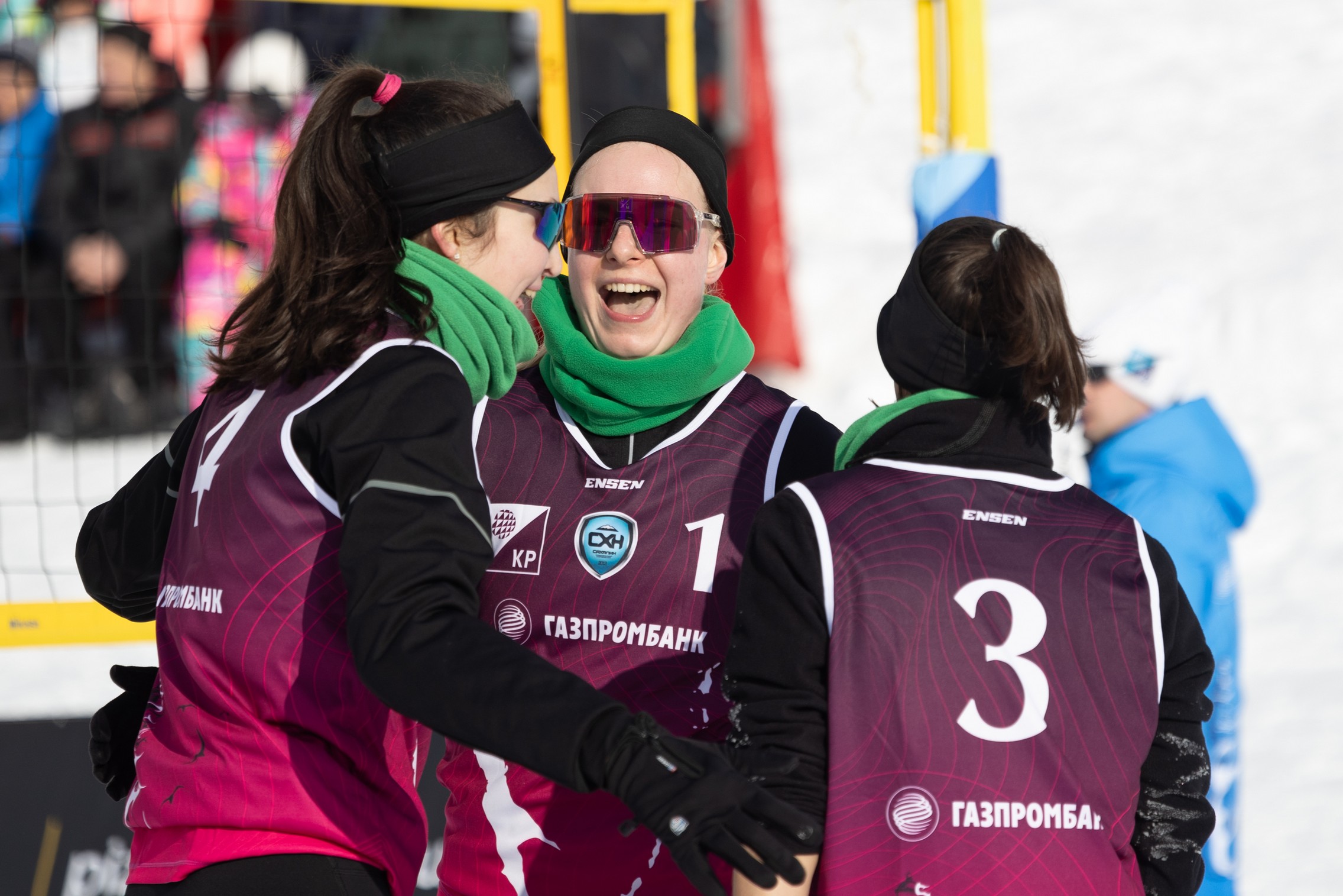 Этап Кубка России по волейболу на снегу