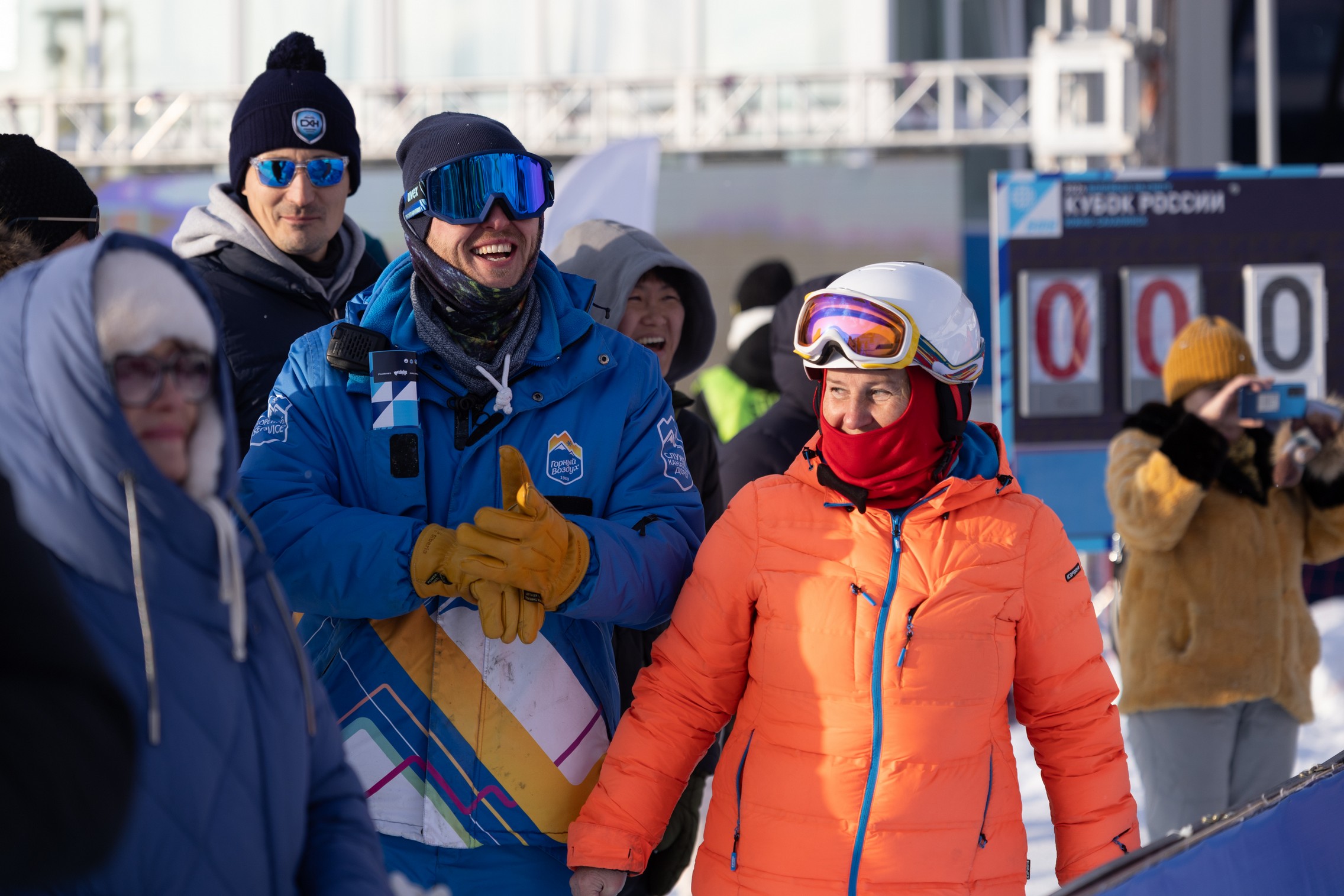 Этап Кубка России по волейболу на снегу