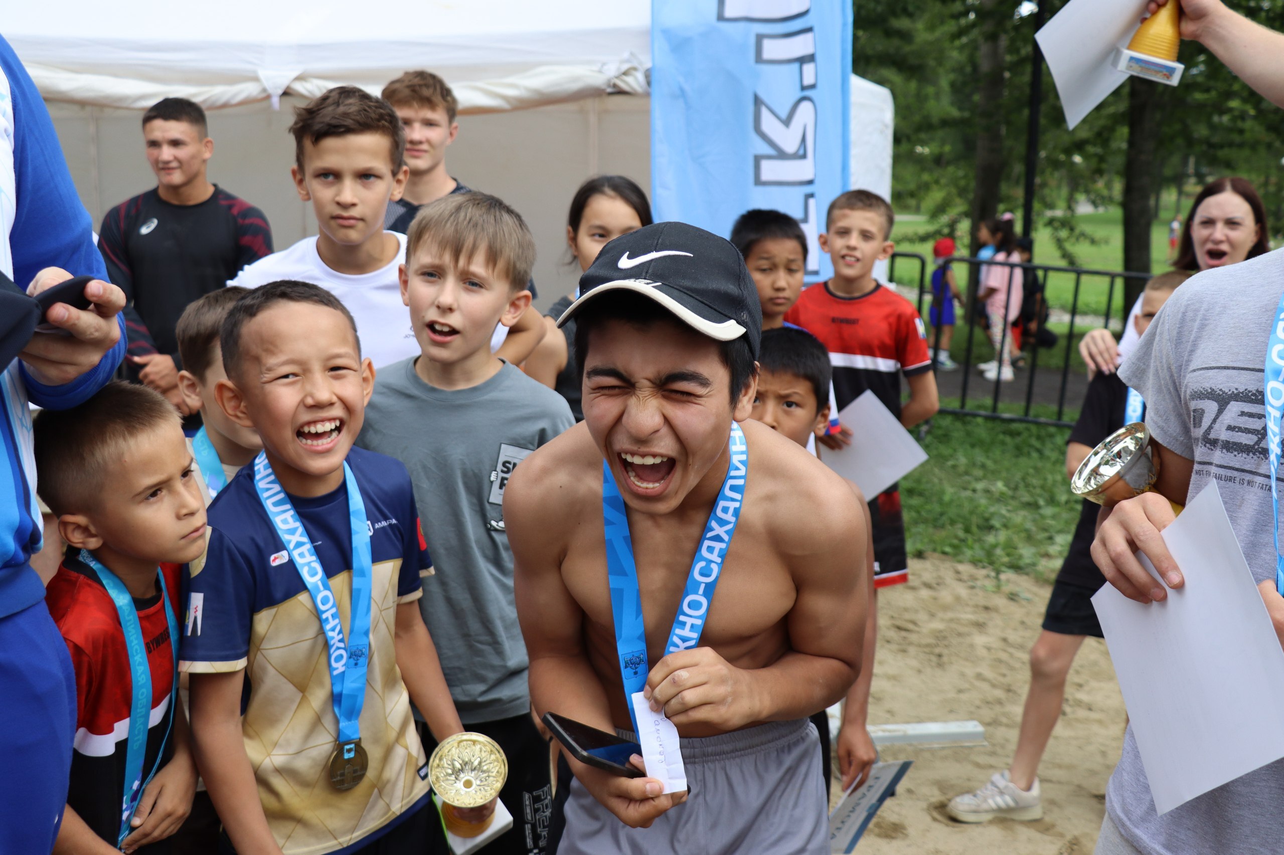 Открытый турнир по пляжной борьбе