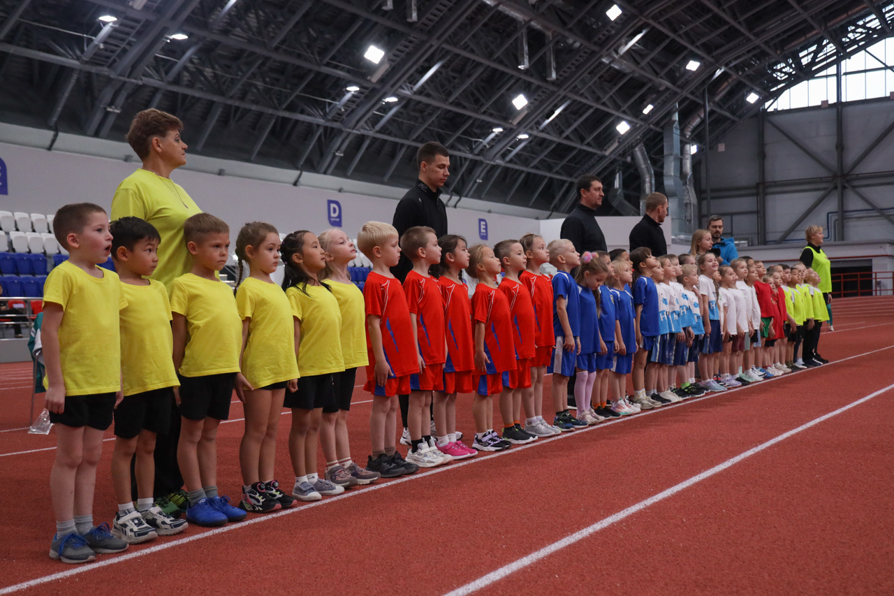 Эстафета юных чемпионов ВФСК ГТО среди воспитанников детсадов