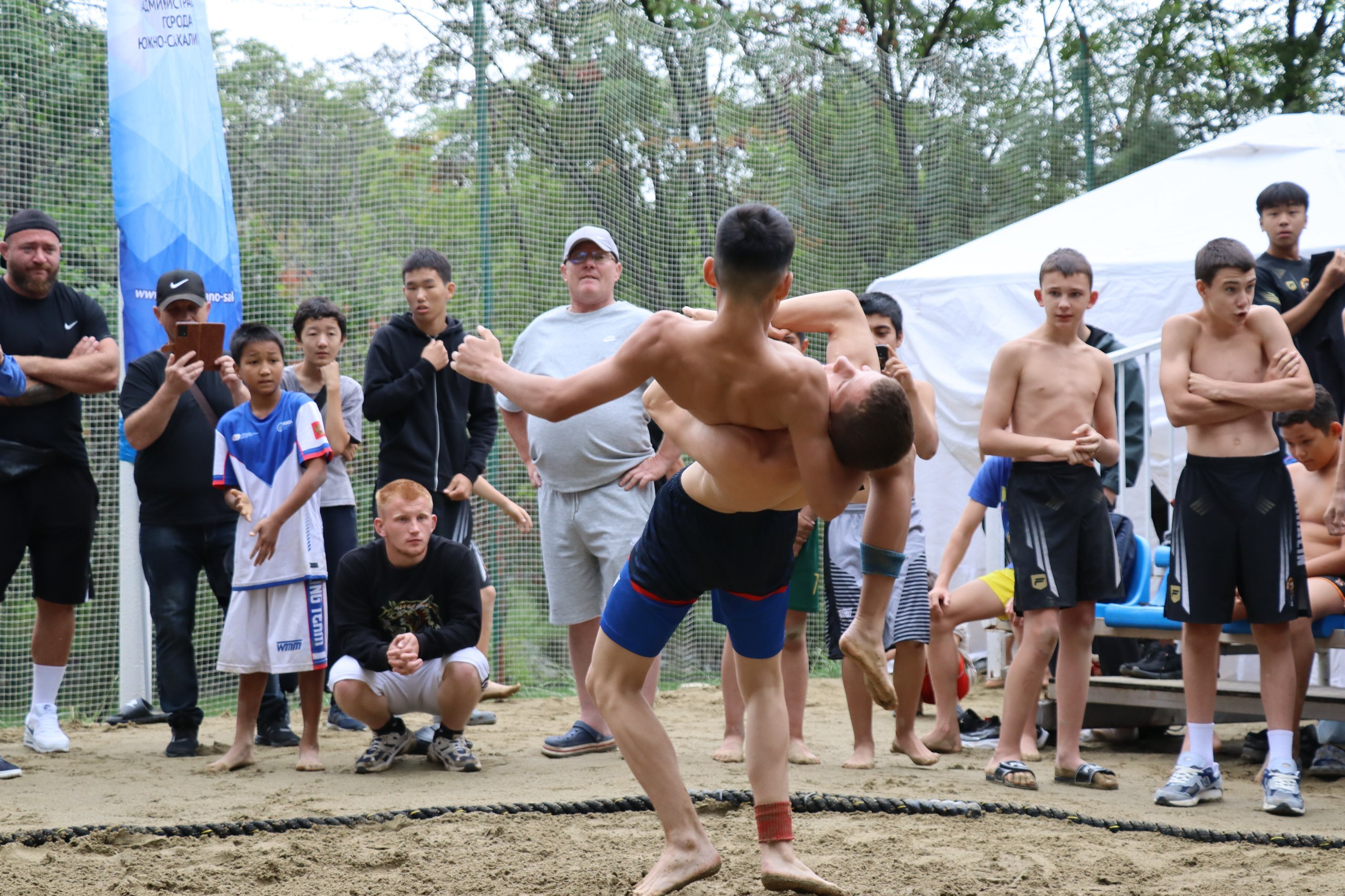 Открытый турнир по пляжной борьбе