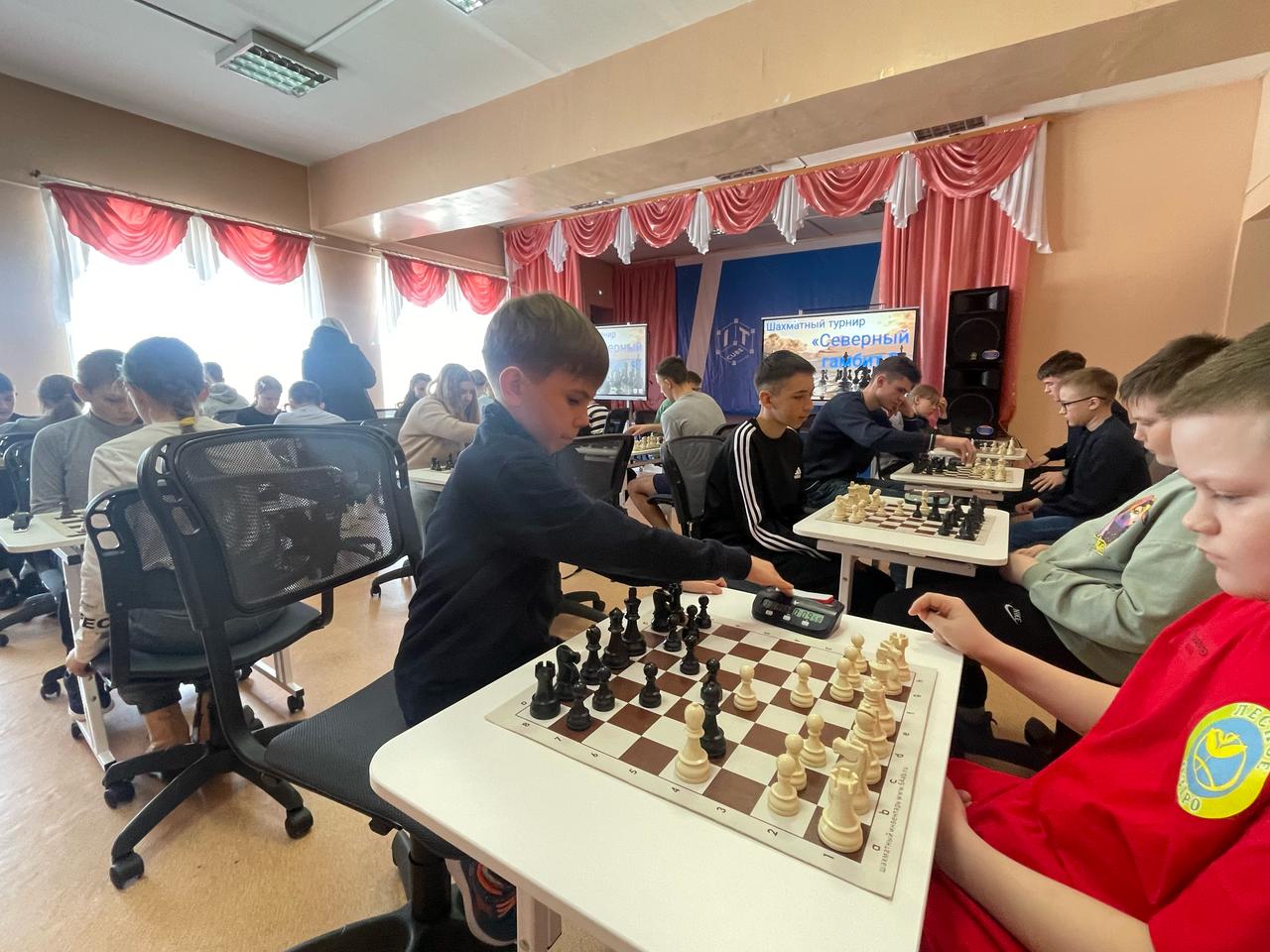 Турнир "Северный гамбит" в Тымовском