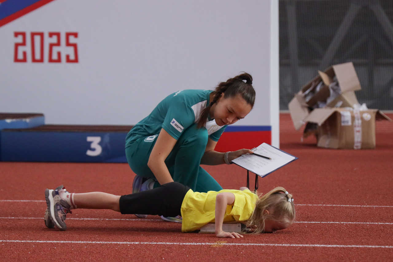 Эстафета юных чемпионов ВФСК ГТО среди воспитанников детсадов