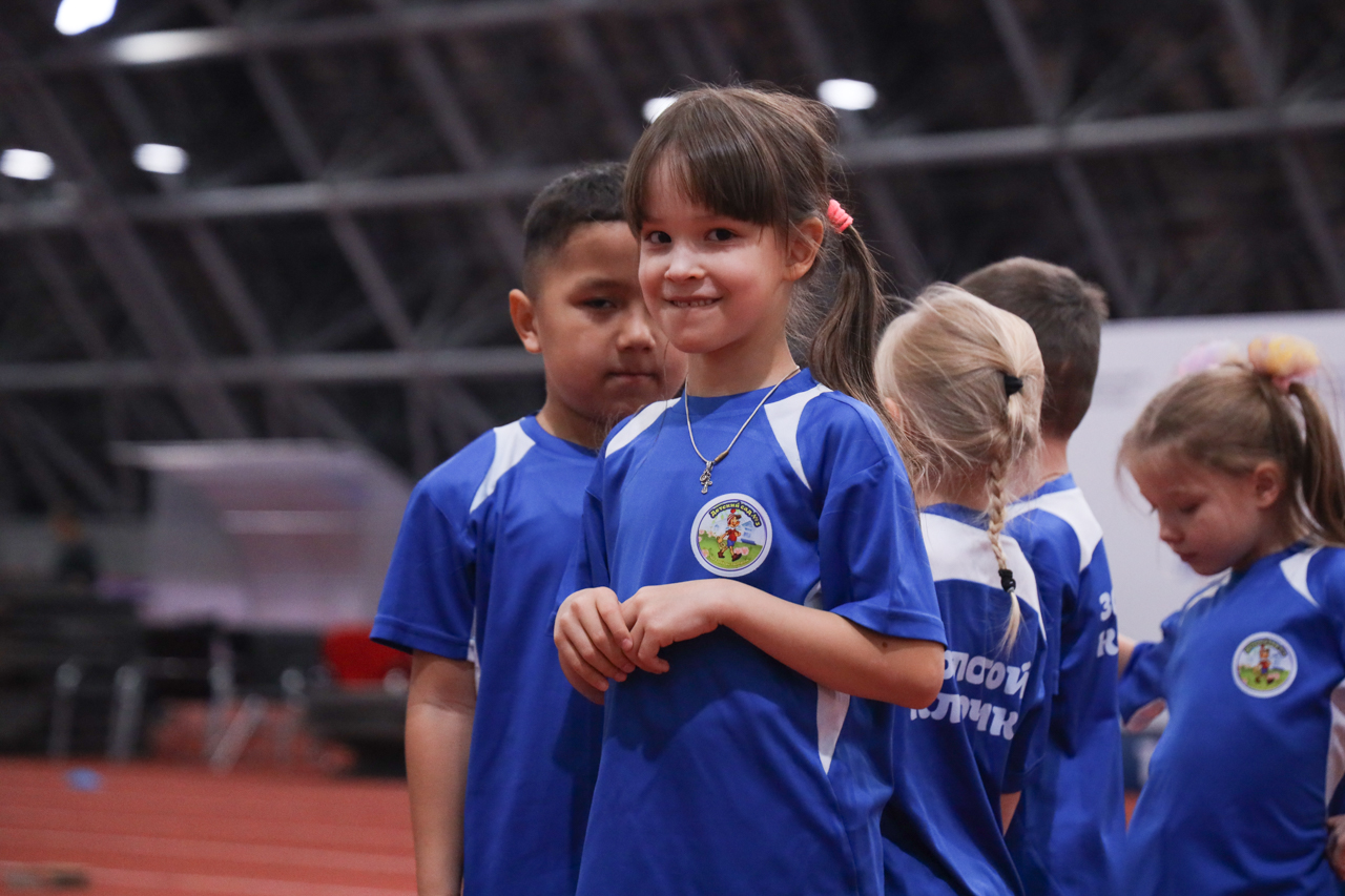 Эстафета юных чемпионов ВФСК ГТО среди воспитанников детсадов