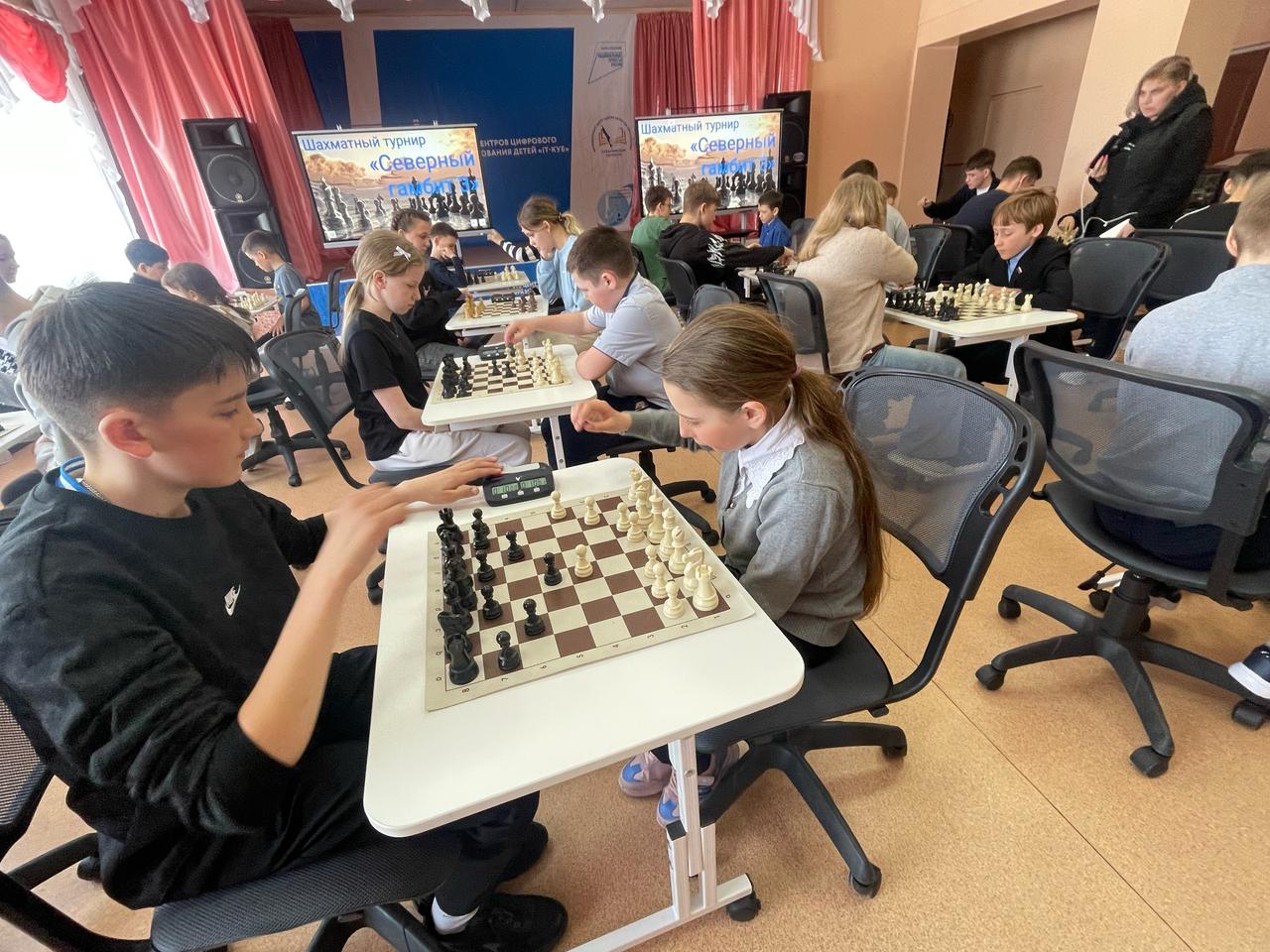Турнир "Северный гамбит" в Тымовском
