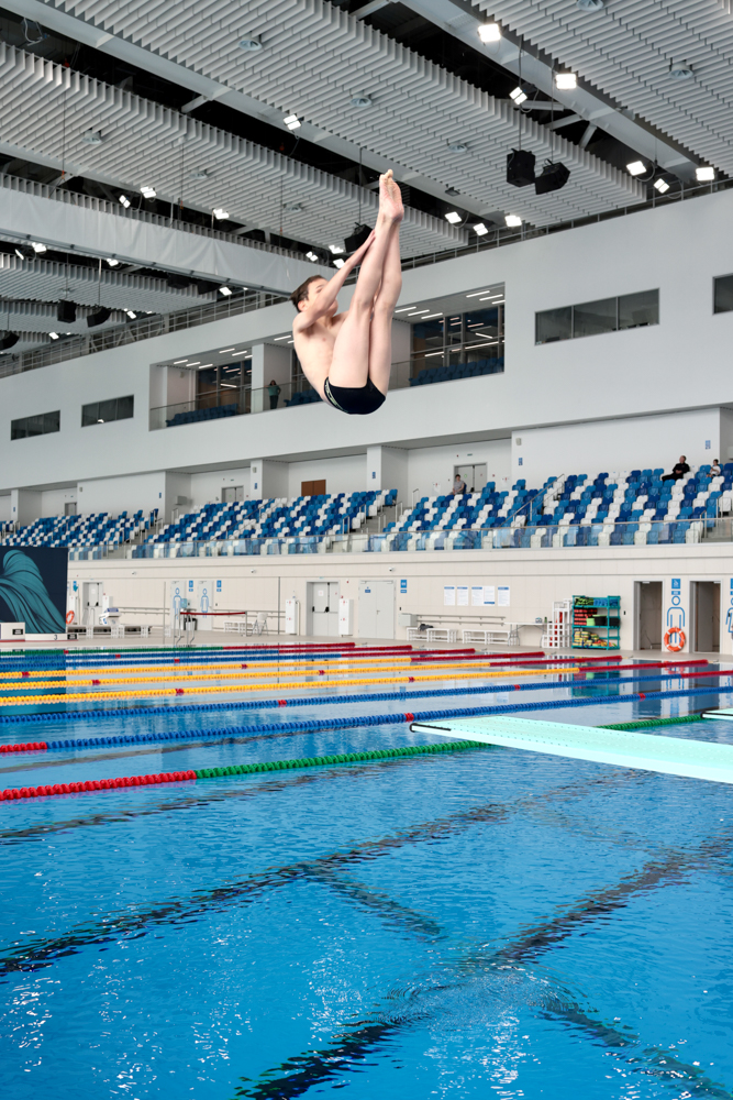 Муниципальные соревнования по прыжкам в воду