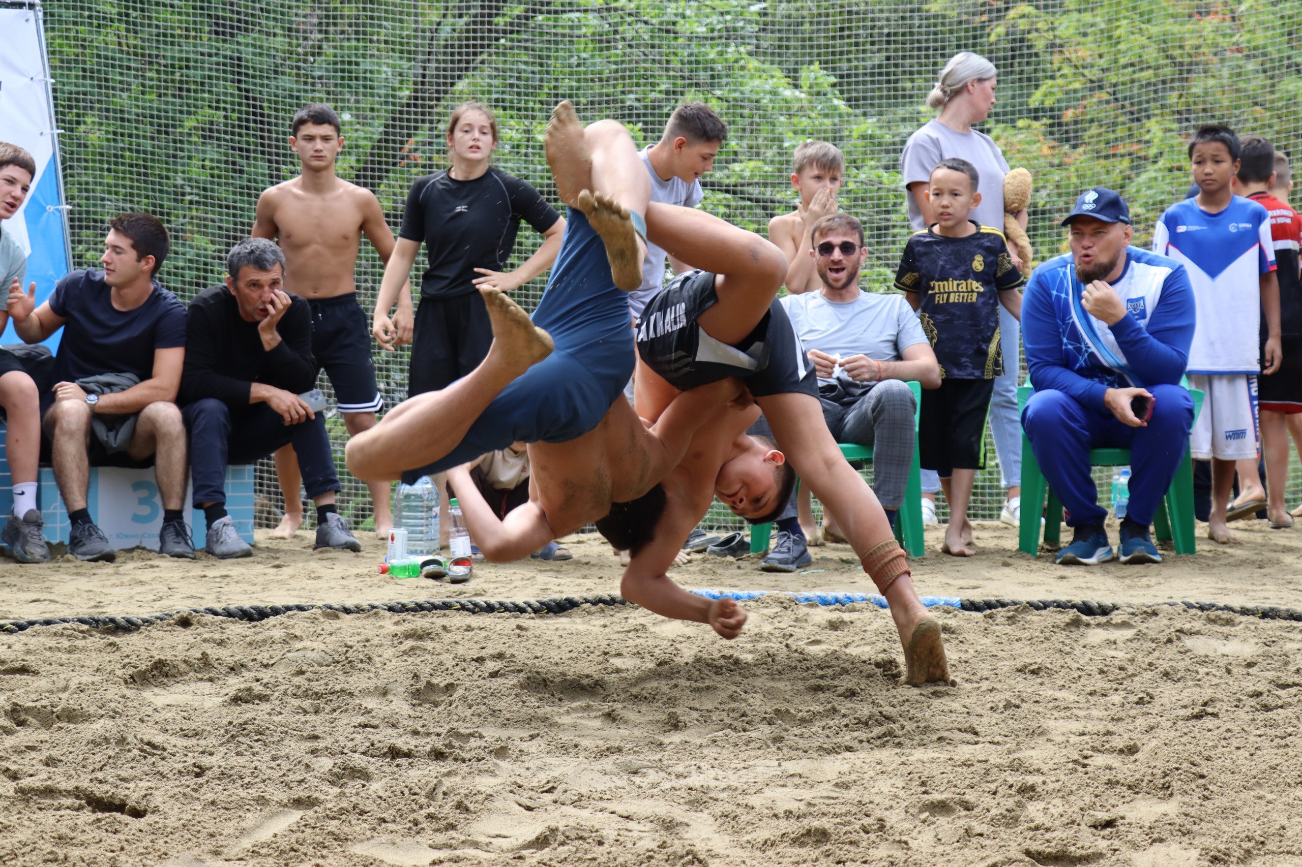 Открытый турнир по пляжной борьбе