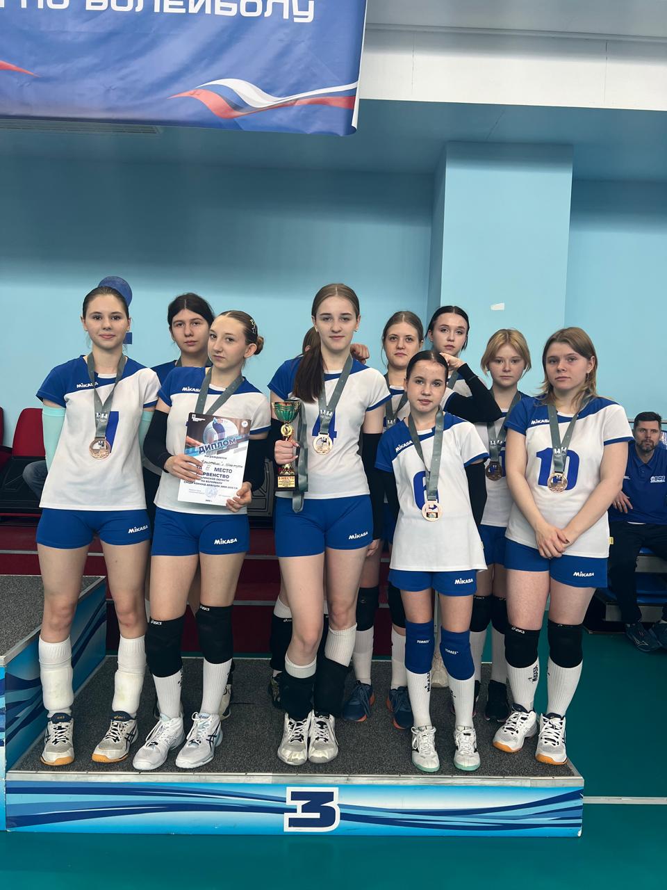 Первенство области по волейболу среди юношей и девушек 2009-2010 г.р.