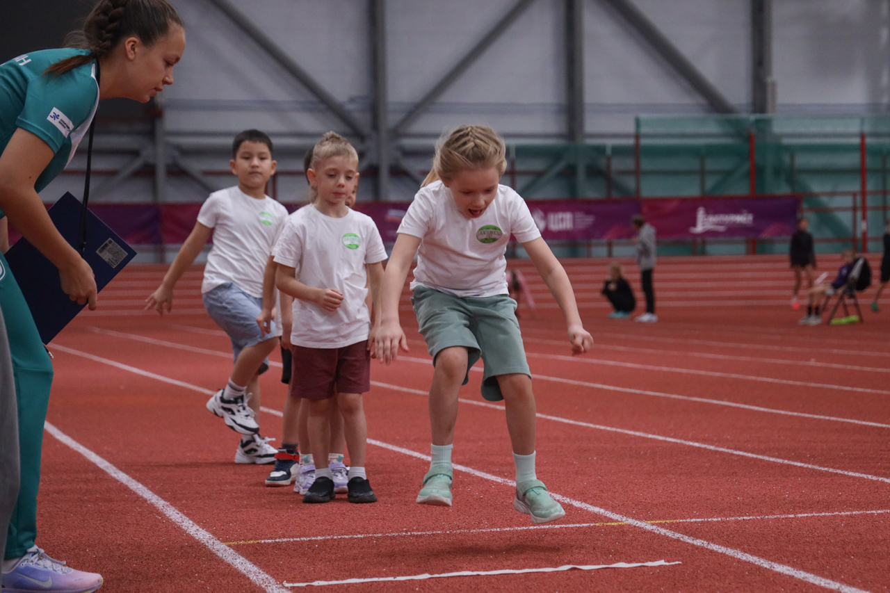 Эстафета юных чемпионов ВФСК ГТО среди воспитанников детсадов