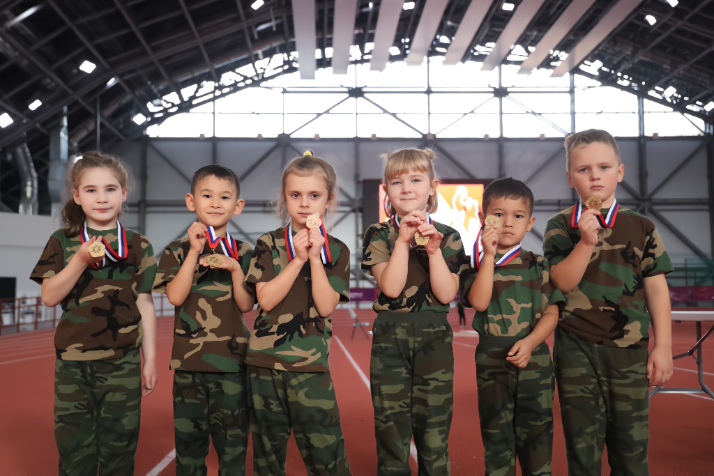 Эстафета юных чемпионов ВФСК ГТО среди воспитанников детсадов