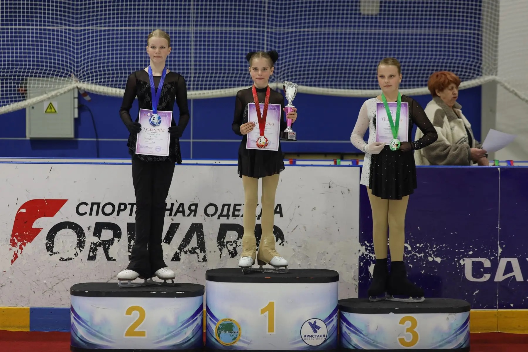 Первенство области по фигурному катанию