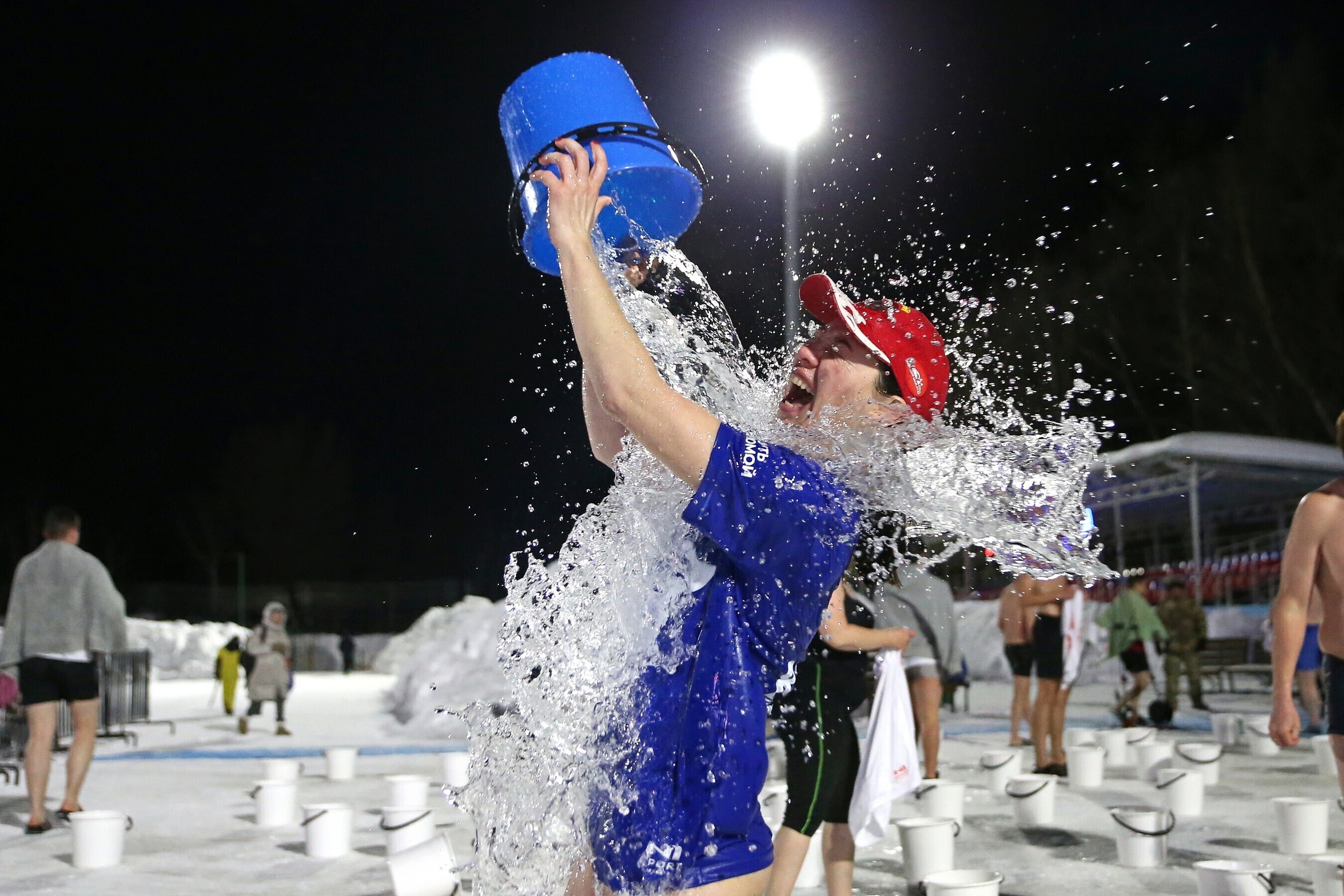 Международная спортивно-патриотическая акции по обливанию холодной водой «Быть здоровым – это модно»